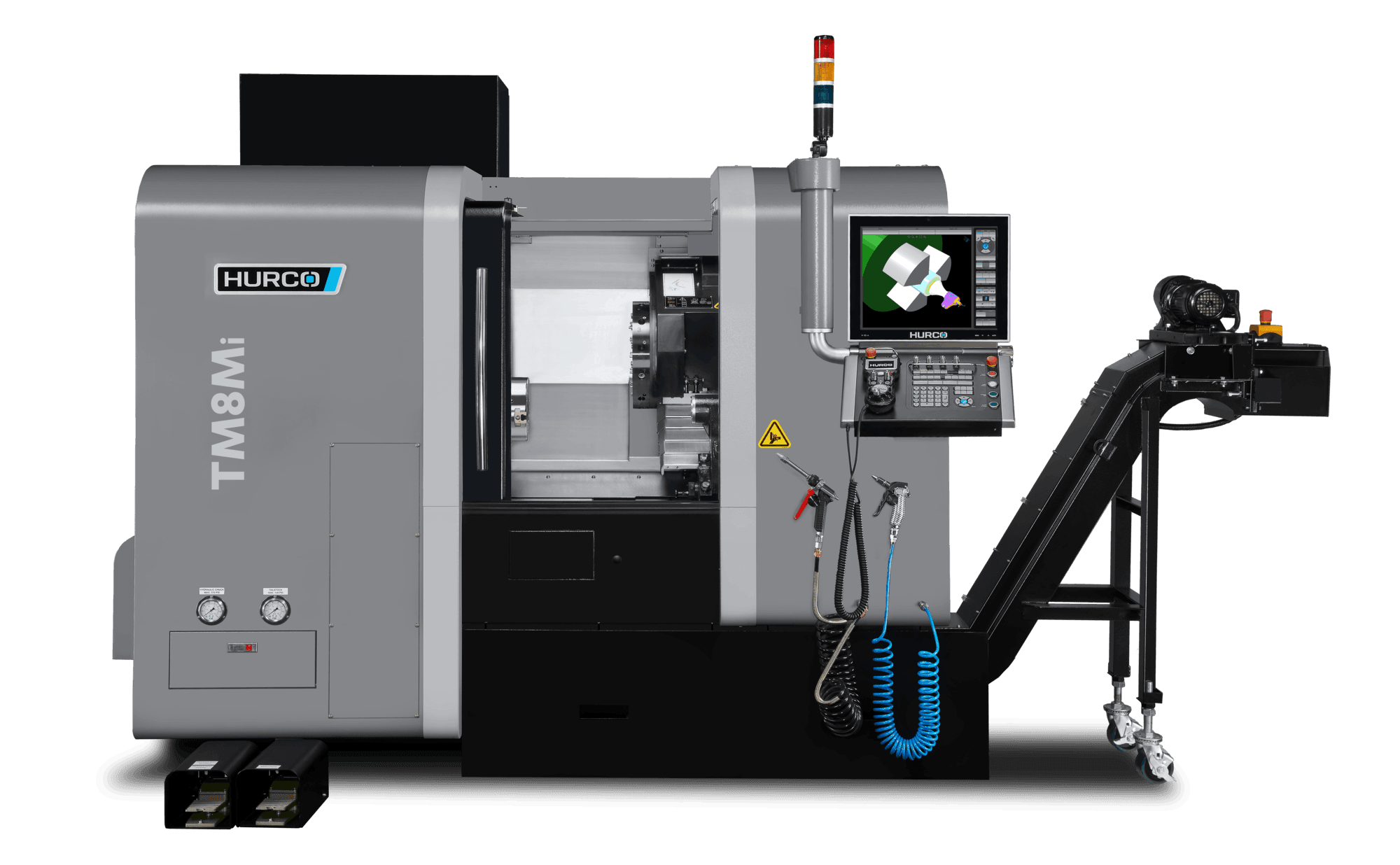 CNC Lathe Chuck Stroke Indicator